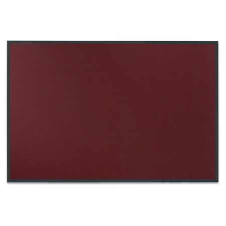 United Visual Products Corkboard, Fabric, 1 Door, Bronze, 36 x 36" UV302-BRONZE-BLSPRU